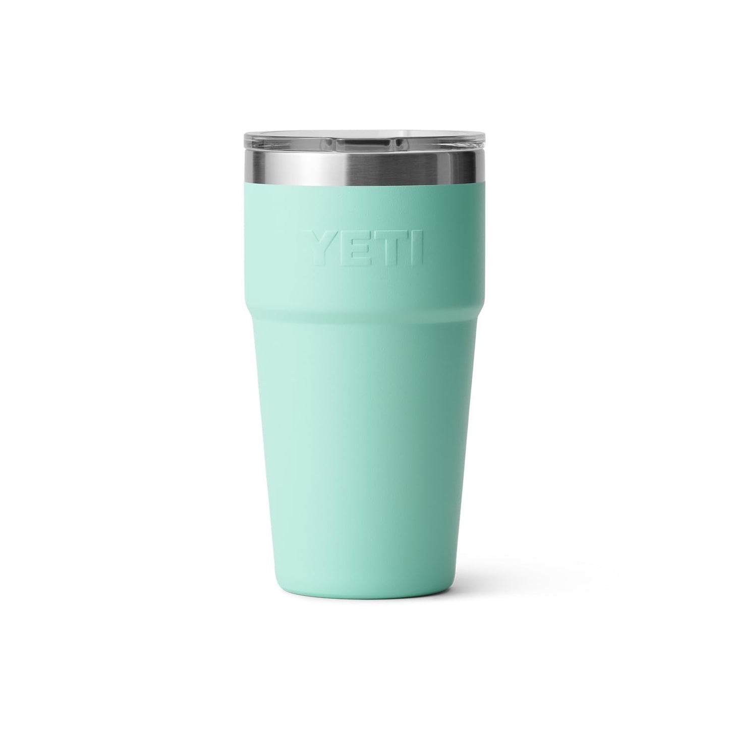 YETI Rambler 20 oz Stackable Tumbler, Stainless Steel, Vacuum Insulated with MagSlider Lid, Seafoam