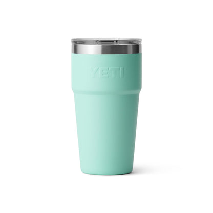 YETI Rambler 20 oz Stackable Tumbler, Stainless Steel, Vacuum Insulated with MagSlider Lid, Seafoam