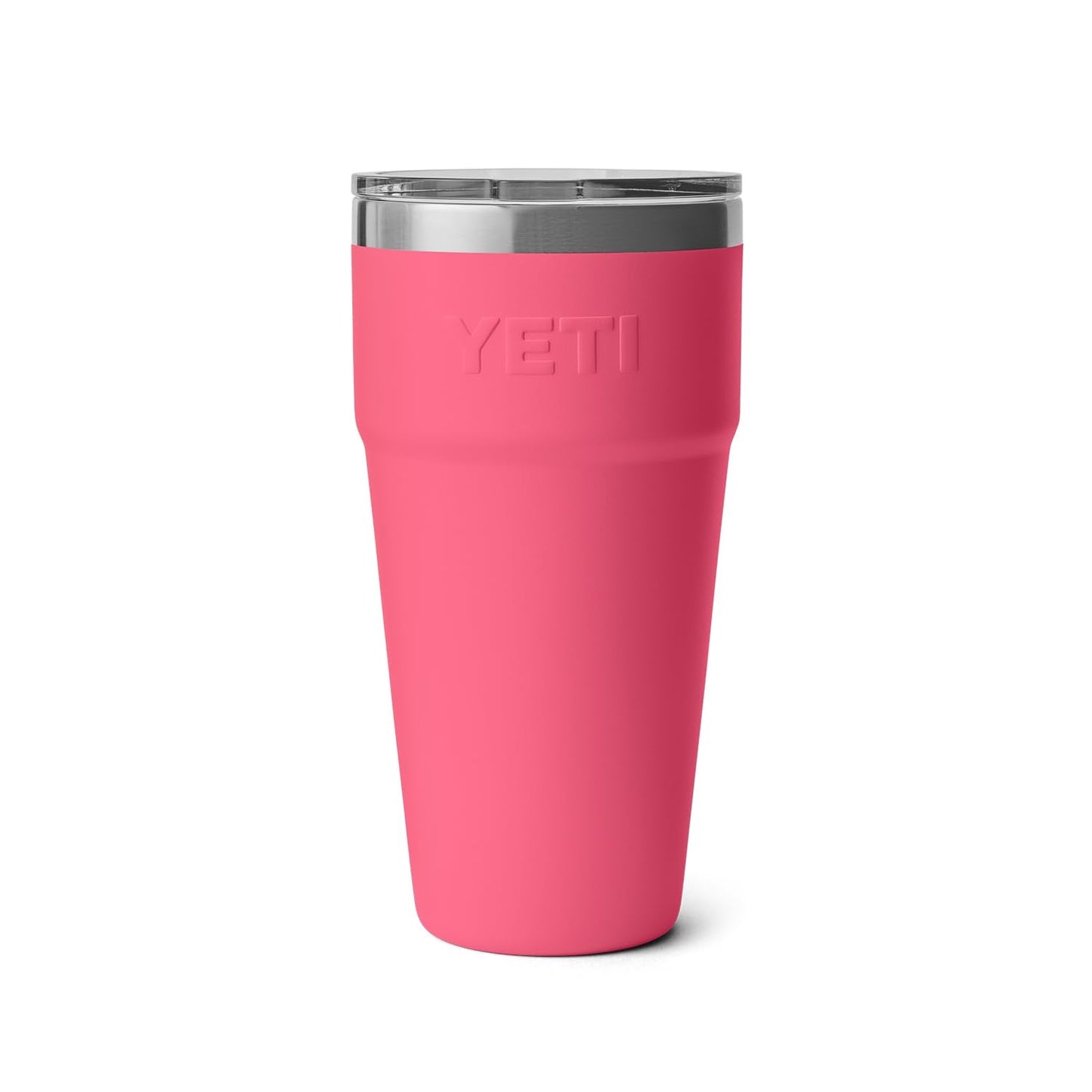 YETI Rambler 30 oz Stackable Tumbler, Stainless Steel, Vacuum Insulated with MagSlider Lid, Tropical Pink