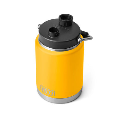 YETI Rambler Half Gallon Jug, Vacuum Insulated, Stainless Steel with MagCap, Alpine Yellow