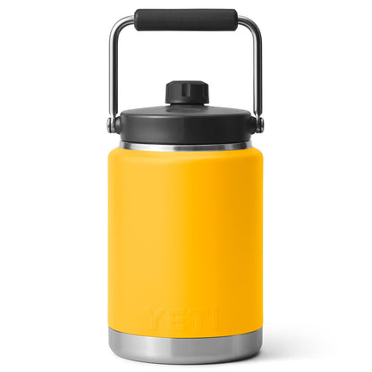 YETI Rambler Half Gallon Jug, Vacuum Insulated, Stainless Steel with MagCap, Alpine Yellow