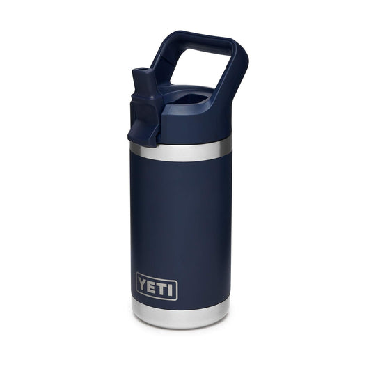 YETI Rambler Jr. 12 oz Kids Bottle, with Straw Cap, Navy
