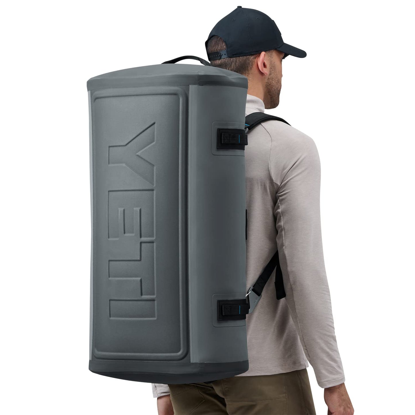 YETI Panga 75 Airtight Waterproof Submersible Duffel Bag, Storm Gray