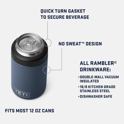 YETI Rambler 12 oz. Colster Can Insulator for Standard Size Cans, Cape Taupe (NO CAN INSERT)