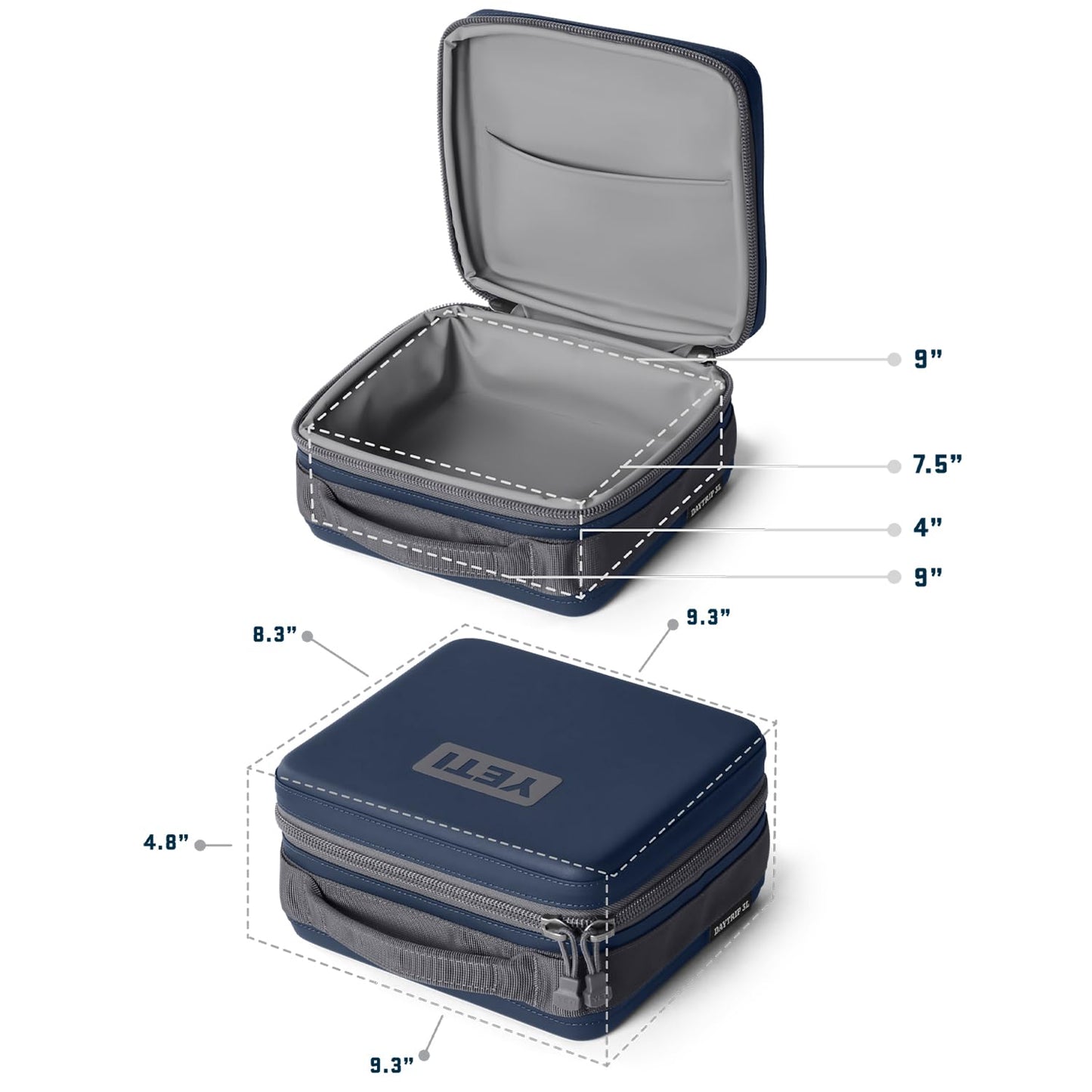 YETI Daytrip 3L Insulated Lunch Box, Rescue Red