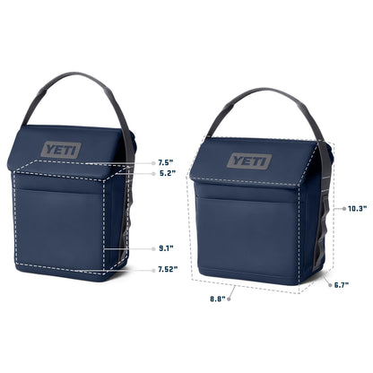 YETI Daytrip 6L Insulated Lunch Bag, Navy
