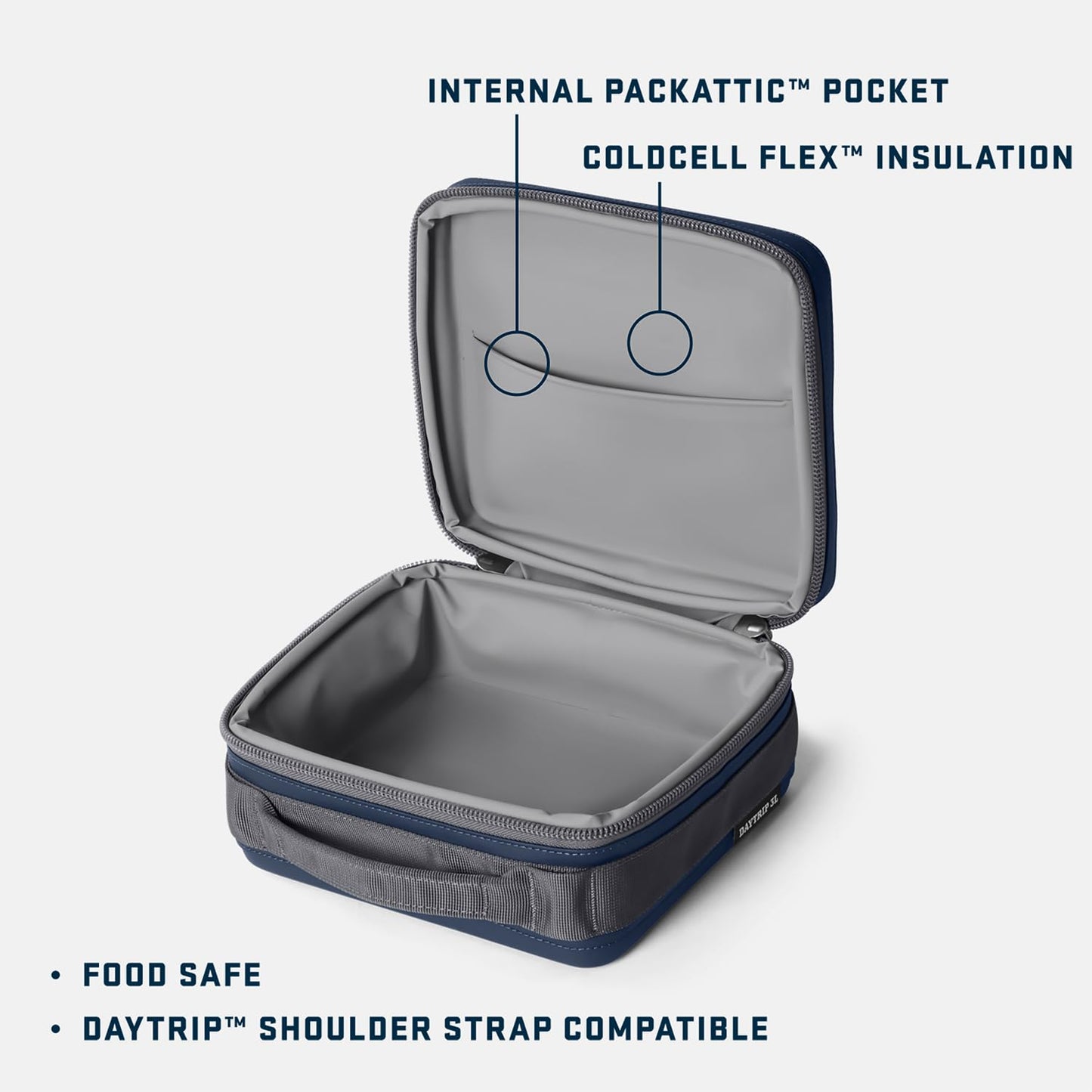 YETI Daytrip 3L Insulated Lunch Box, Rescue Red