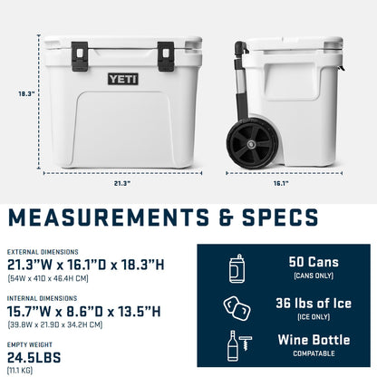 YETI Roadie 32 Wheeled Cooler, Charcoal