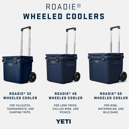 YETI Roadie 32 Wheeled Cooler, Charcoal