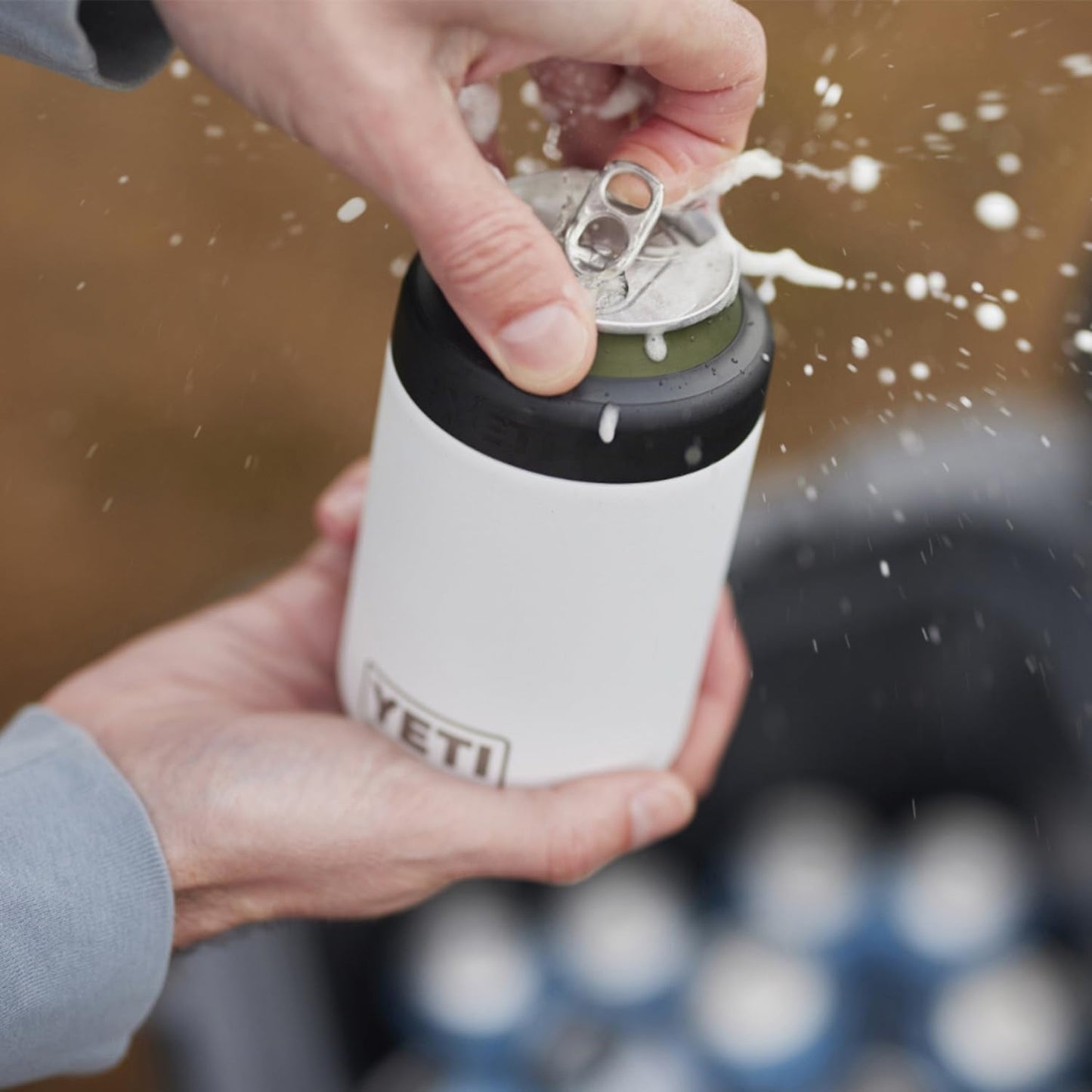 YETI Rambler 12 oz. Colster Can Insulator for Standard Size Cans, Cape Taupe (NO CAN INSERT)