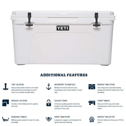 YETI Tundra 75 Cooler, White