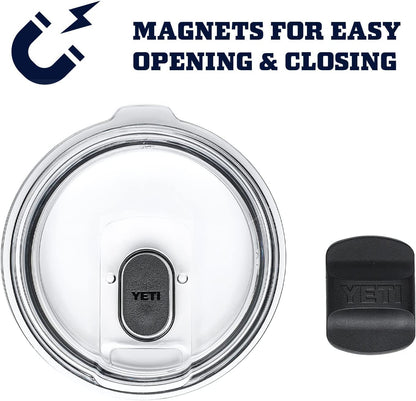 YETI Rambler 30 oz Stainless Steel Vacuum Insulated Tumbler w/MagSlider Lid, Black