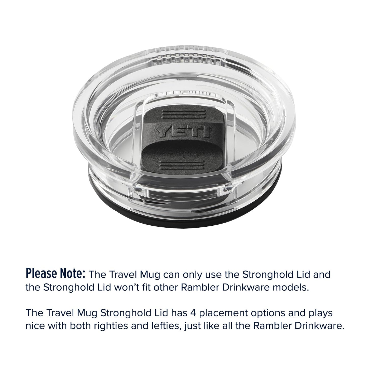 YETI Rambler 20 oz Travel Mug, Stainless Steel, Vacuum Insulated with Stronghold Lid, Seafoam