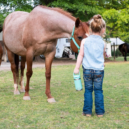 YETI Rambler Jr. 12 oz Kids Bottle, with Straw Cap, Navy
